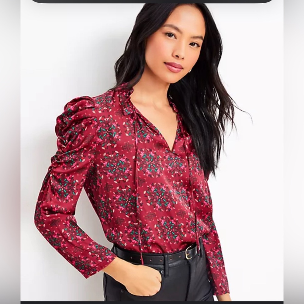 Floral blouse